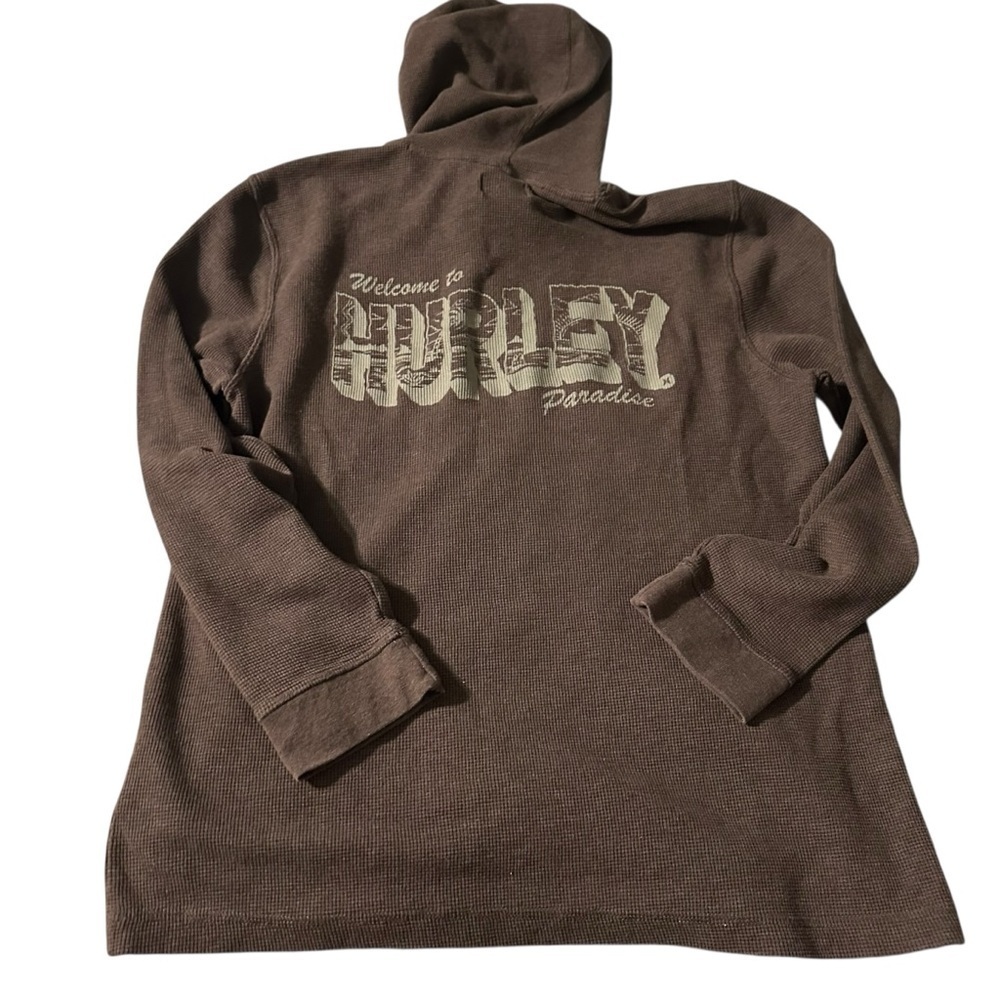 Hurley Textured Brown Jacket